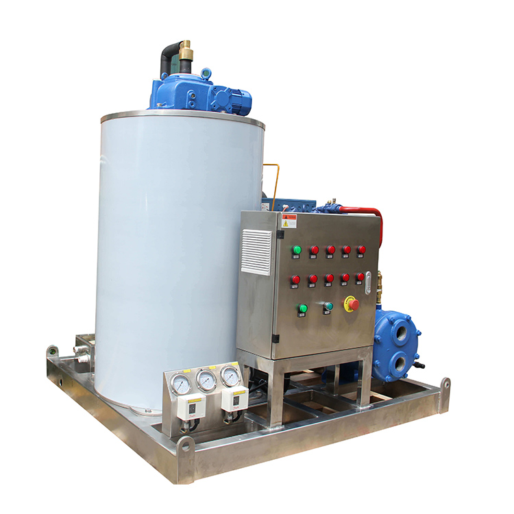 1ton/day Seawater flake ice machine