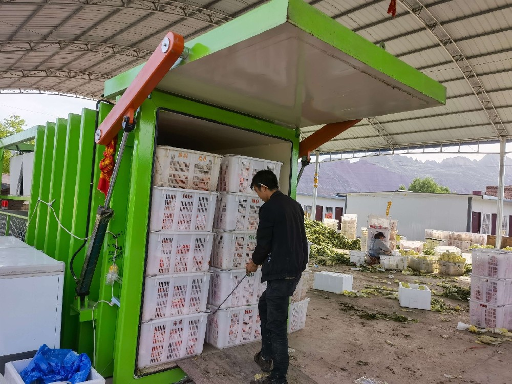 Each processing 50 baskets of fruit and vegetable vacuum precooling machine