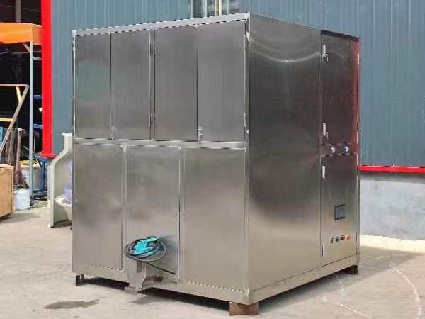 3 ton new cube ice machine tested well for shipping